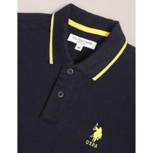 U.S. POLO ASSN. Men’s Collar Pure Cotton Slim Fit Polo Shirt